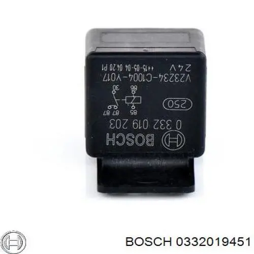 Реле кондиціонера Bosch 0332019451 ціна, від 2.54 USD