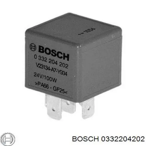 Реле покажчиків поворотів 0332204202 Bosch