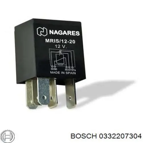 0332207304 Bosch Реле електричне багатофункціональне