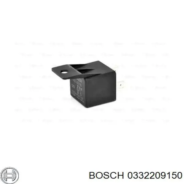 Купити 0332209150 Bosch Реле вентилятора