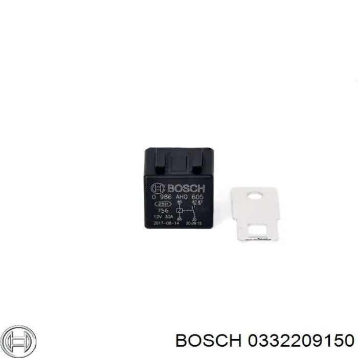 0332209150 Bosch Реле вентилятора