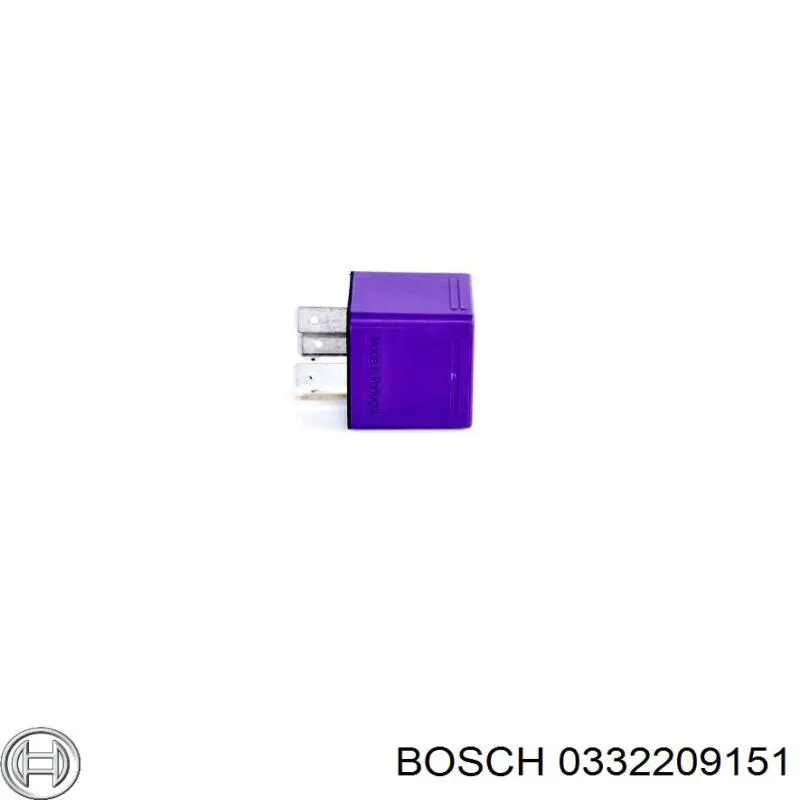 Реле електричне багатофункціональне Bosch 0332209151 ціна, від 3.80 USD