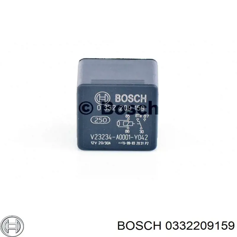 Купити 0332209159 Bosch Реле вентилятора
