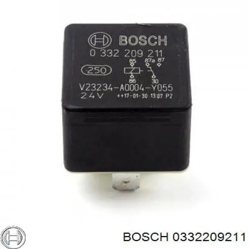 Реле покажчиків поворотів 0332209211 Bosch