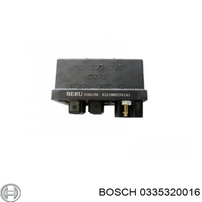 Реле керування склоочисника Bosch 335 ціна, від 33.89 USD