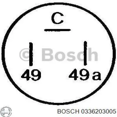 0336203005 Bosch Реле покажчиків поворотів