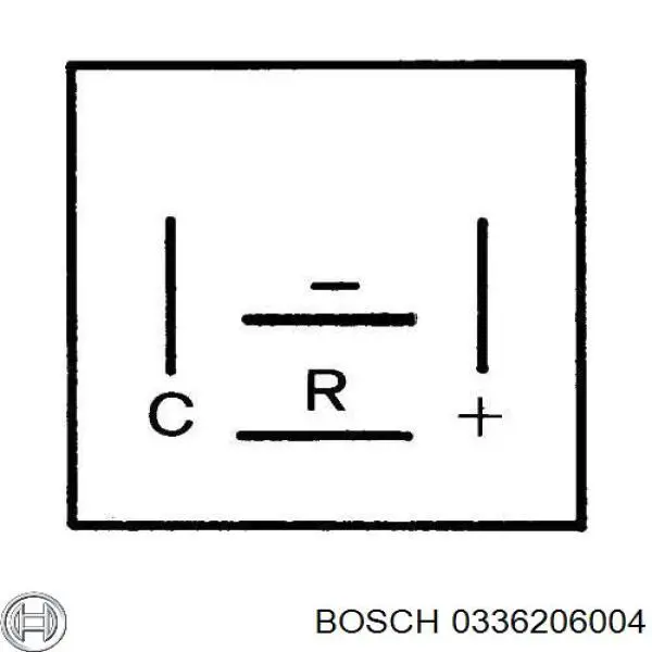 Реле поворотів 0336206004 Bosch