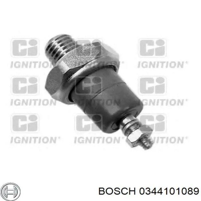 Манометри (показник тиску масла) Bosch 0344101089 ціна, від 3.44 USD