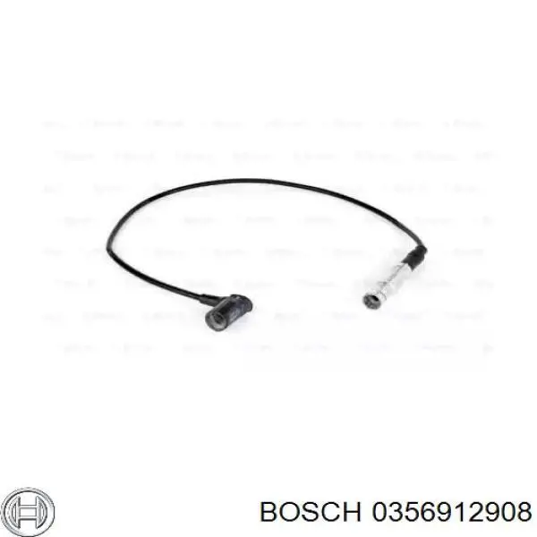 0356912908 Bosch кабель високовольтний, циліндр №4