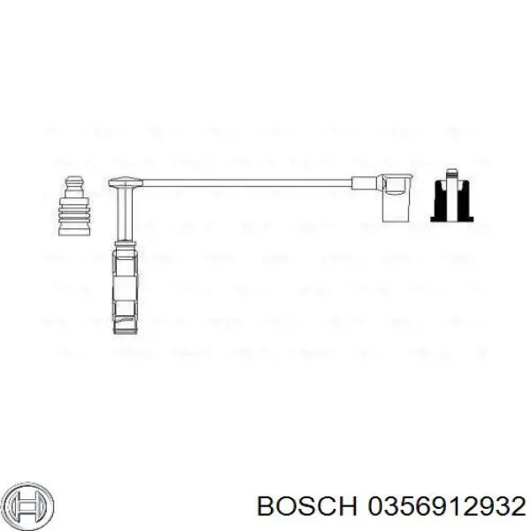 0356912932 Bosch Проводи високовольтні