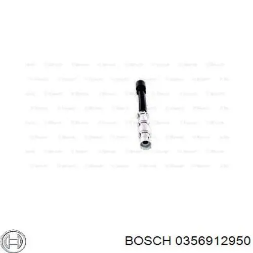 0356912950 Bosch кабель високовольтний, циліндр №1, 4