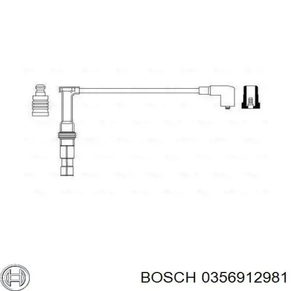 Високовольтні дроти 0356912981 Bosch