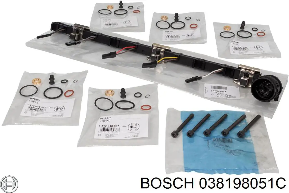 Форсунки (ремкомплект) Bosch 038198051C ціна, від 15.44 USD