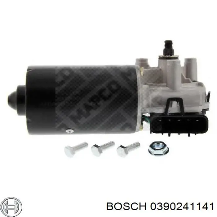Мотор стеклоочищувача Bosch 0390241141 ціна, від 26.45 USD