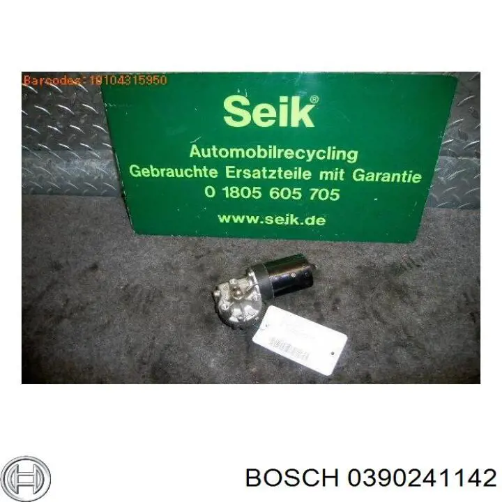 0390241142 Bosch Мотор склоочисника скла (трапеції)