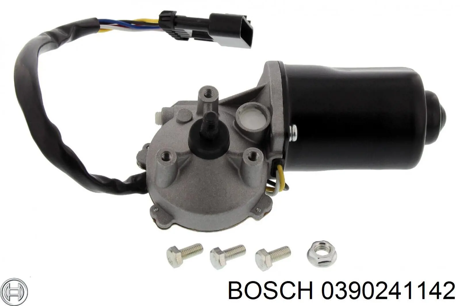 0390241142 Bosch двигун склоочисника лобового скла (трапеції)