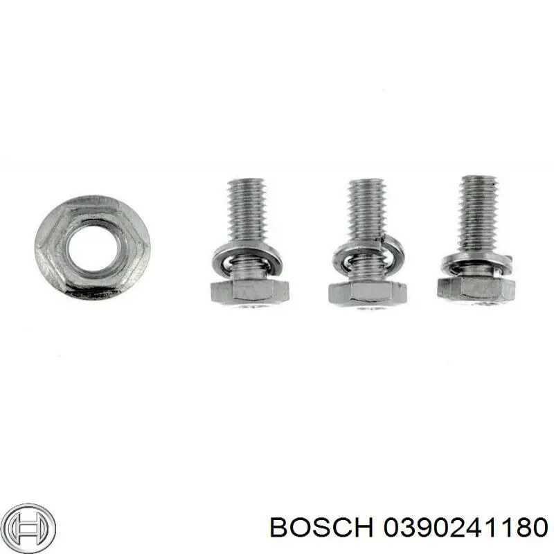 Двигун склоочисника лобового скла (трапеції) 0390241180 Bosch