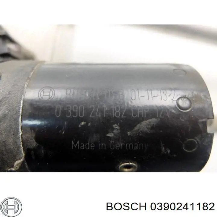 0390241182 Bosch двигун склоочисника лобового скла (трапеції)