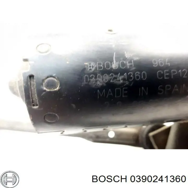 Двигун склоочисника лобового скла (трапеції) Polcar 5723SWT2