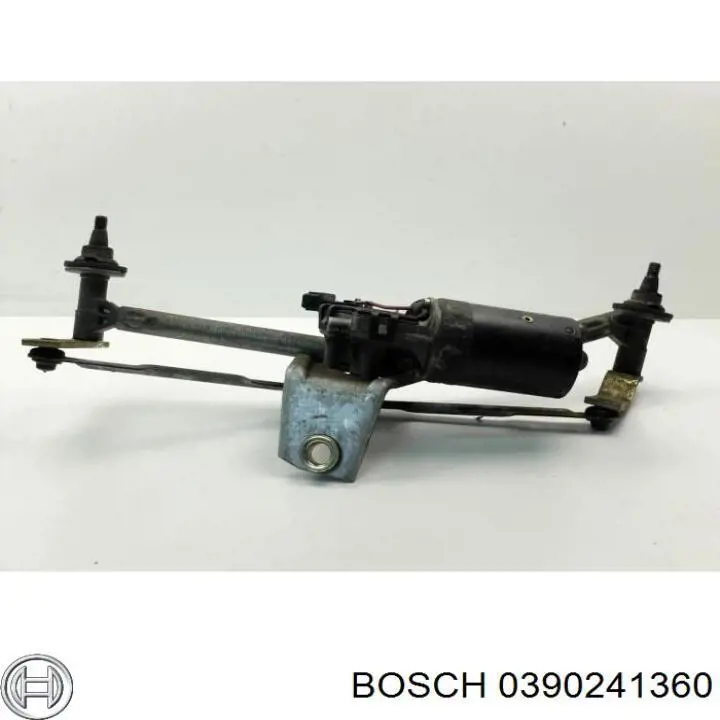 Двигун склоочисника лобового скла (трапеції) 0390241360 Bosch