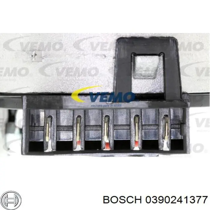 Двигун склоочисника лобового скла (трапеції) 0390241377 Bosch