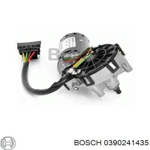 Двигун склоочисника лобового скла (трапеції) 0390241435 Bosch