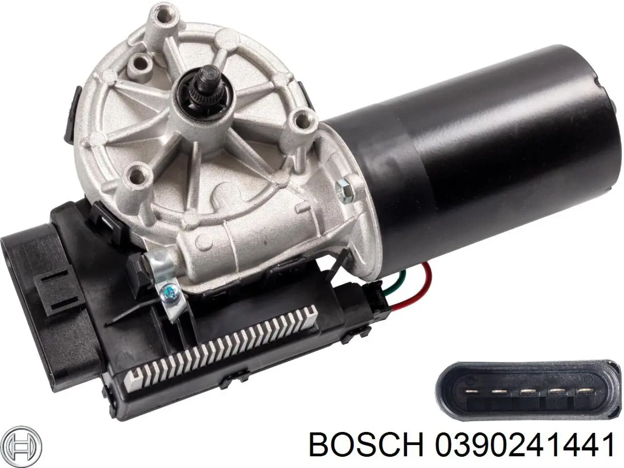 0390241441 Bosch двигун склоочисника лобового скла (трапеції)