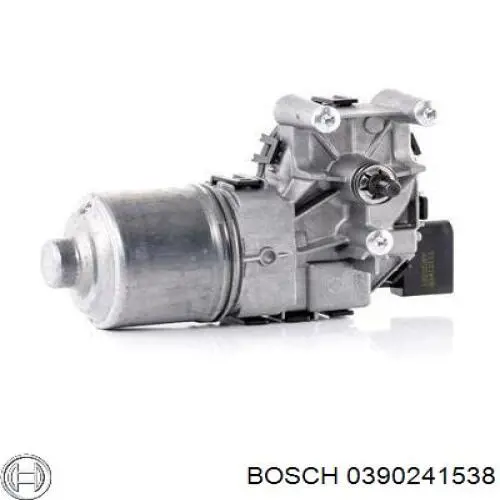 0390241538 Bosch двигун склоочисника лобового скла (трапеції)
