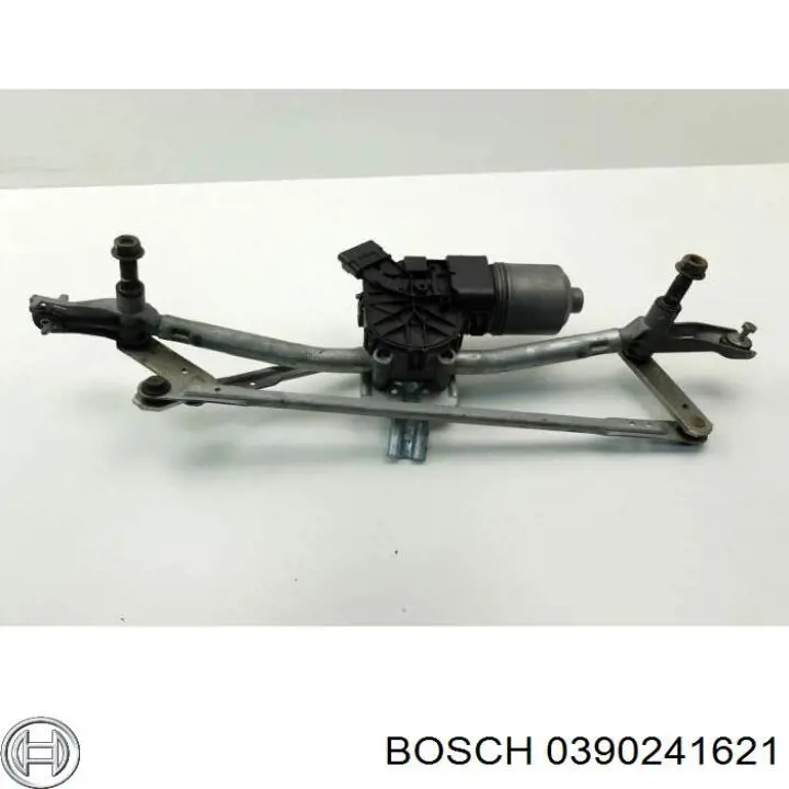 Двигун склоочисника лобового скла (трапеції) 0390241621 Bosch