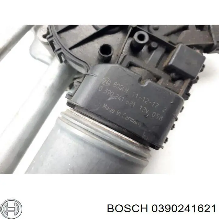 0390241621 Bosch двигун склоочисника лобового скла (трапеції)