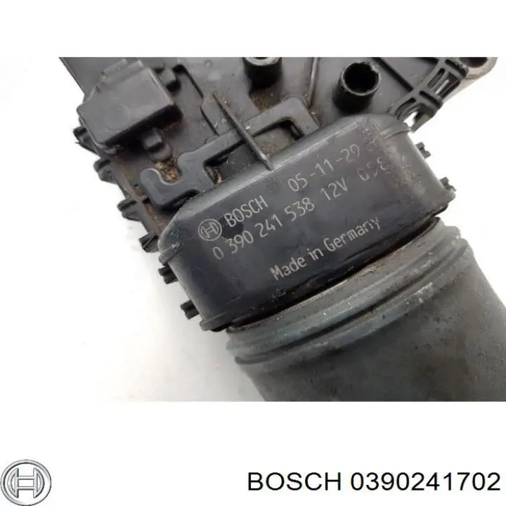 Мотор стеклоочищувача Bosch 0390241702 ціна, від 17.74 USD