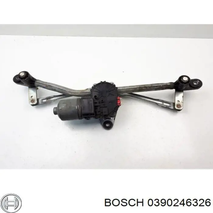 Двигун склоочисника лобового скла (трапеції) Bosch 0390246326