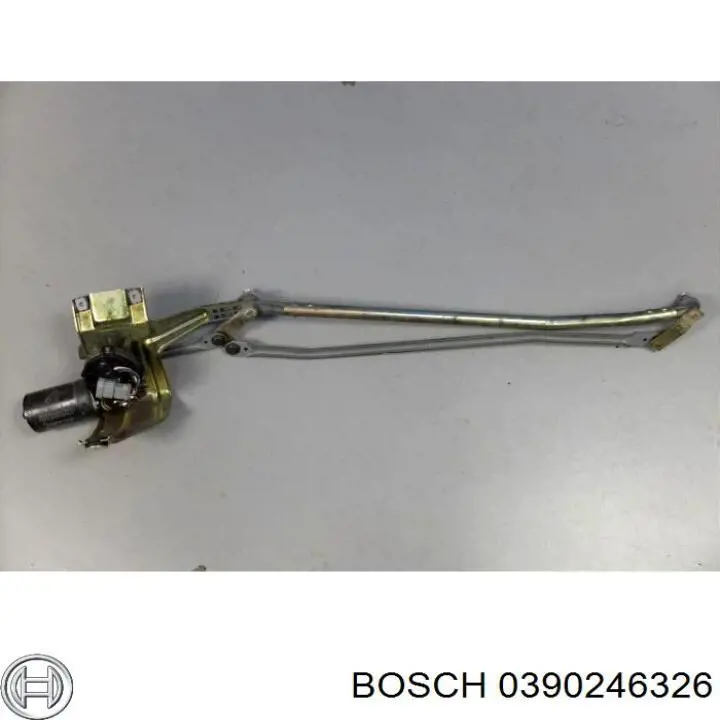 0390246326 Bosch двигун склоочисника лобового скла (трапеції)