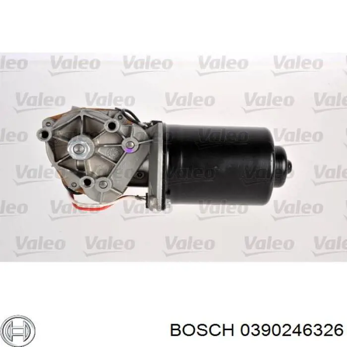 0390246326 Bosch Мотор склоочисника скла (трапеції)