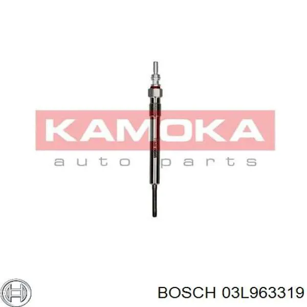 Свічка накалу 03L963319 Bosch