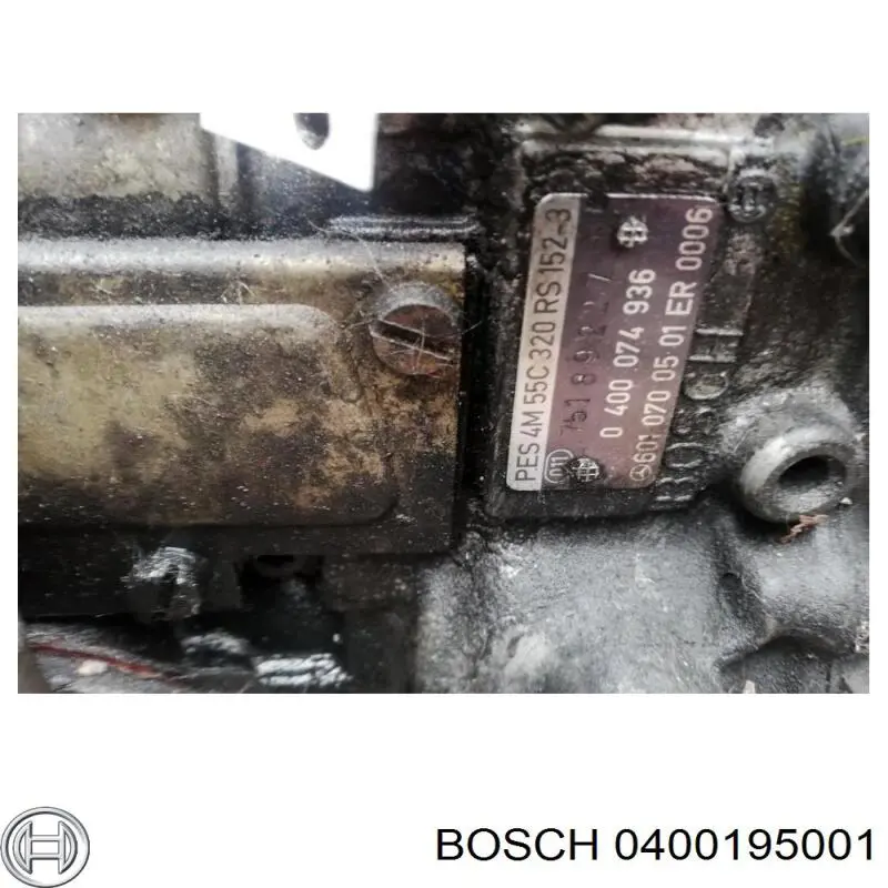 Паливний насос високого тиску 0400195001 Bosch