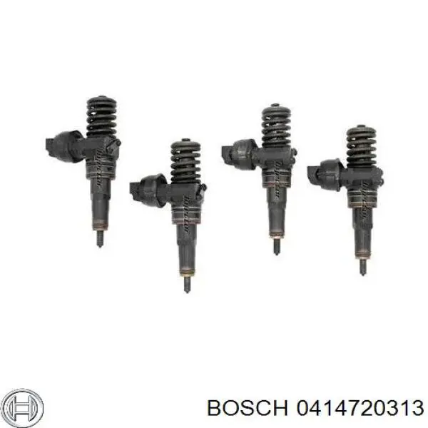 Паливні форсунки 0414720313 Bosch