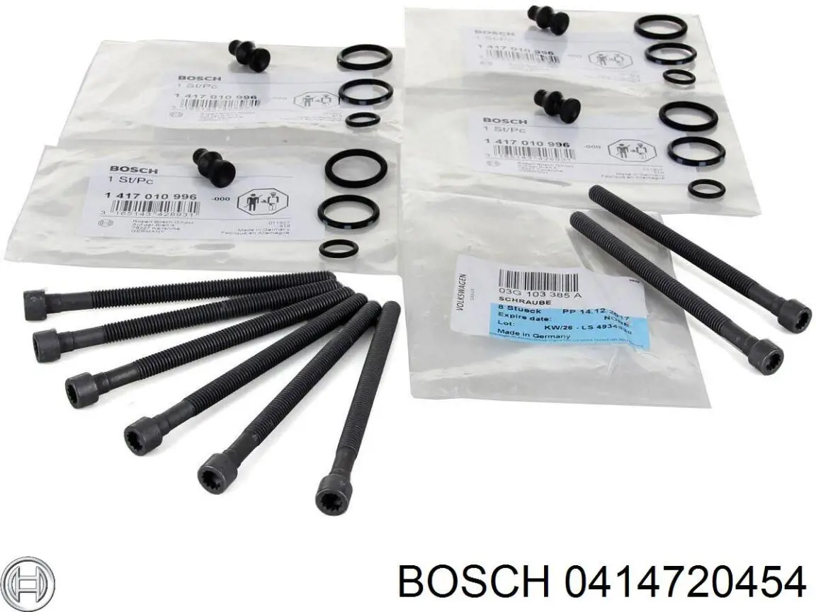 0414720454 Bosch Форсунка вприску палива