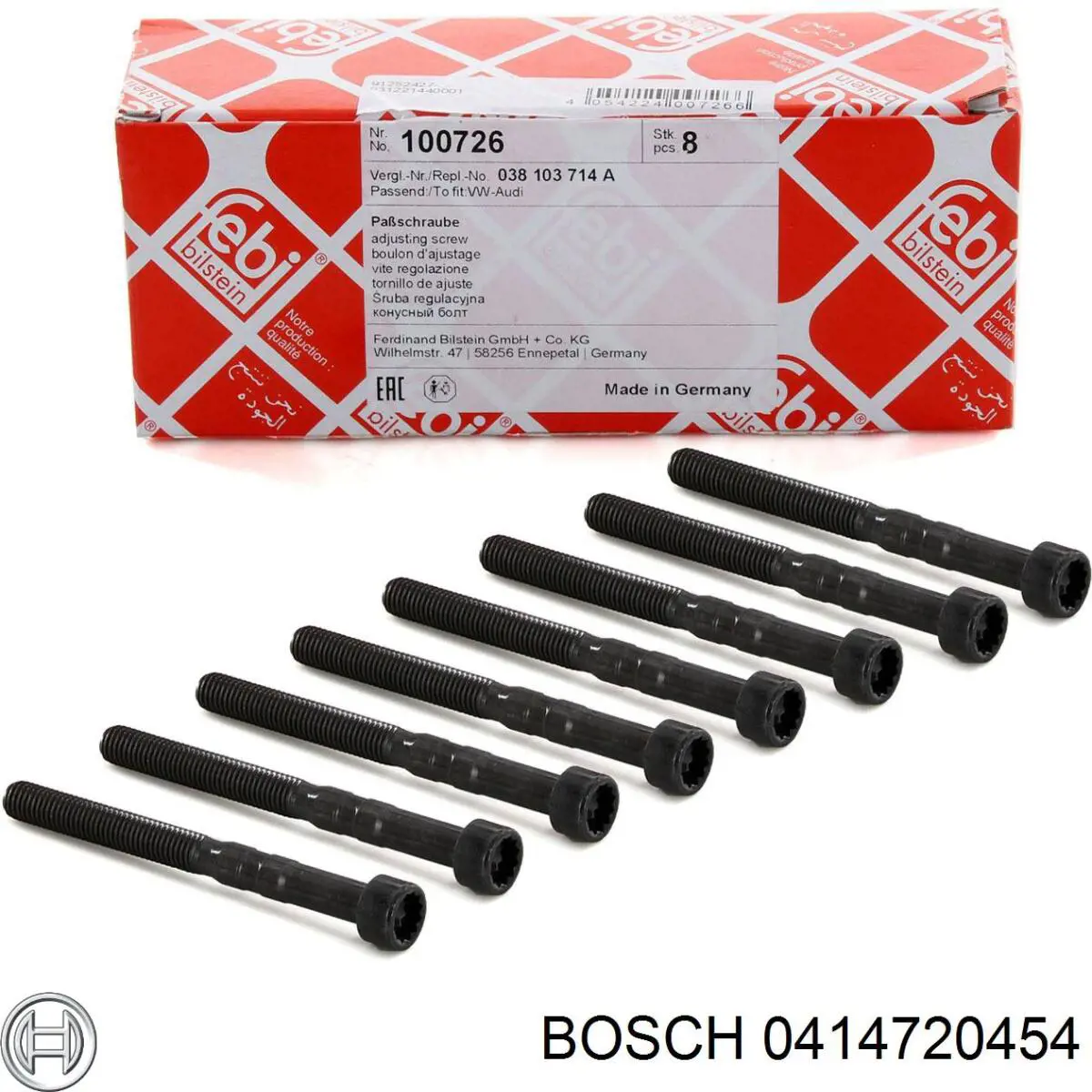 Купити 0414720454 Bosch Форсунка дизельна в зборі, розпилювач + тримач