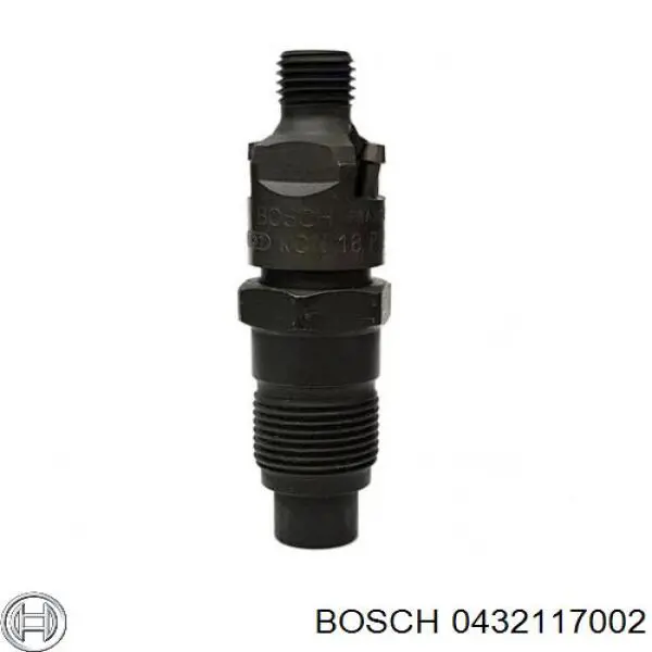 Паливні форсунки 0432117002 Bosch