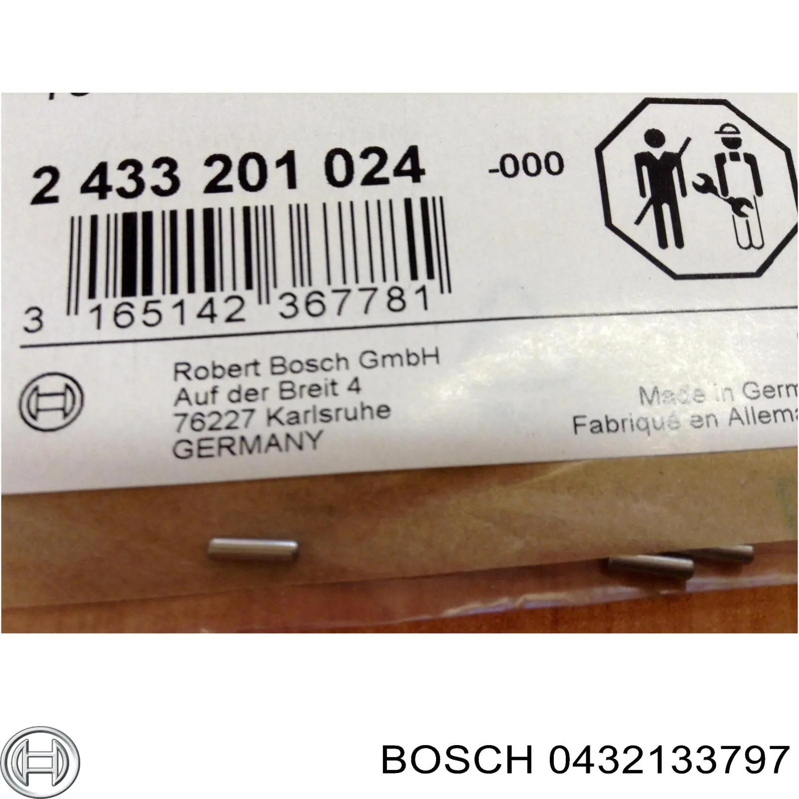 Купити 432133797 Bosch Форсунка дизельна в зборі, розпилювач + тримач
