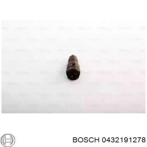 0432191278 Bosch форсунка вприску палива