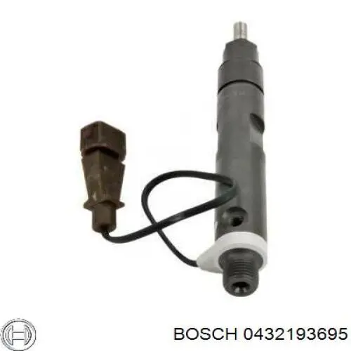 Форсунка вприску палива 0432193695 Bosch