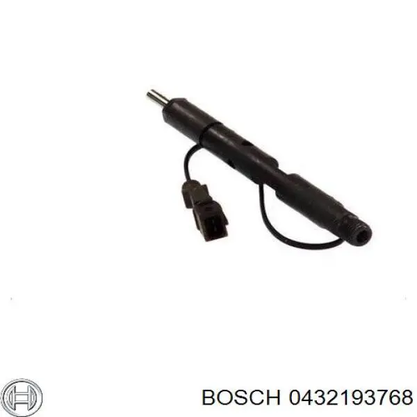 0432193768 Bosch форсунка вприску палива