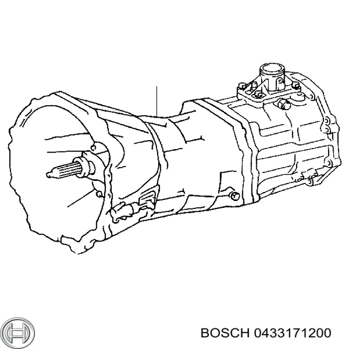 Розпилювач дизельної форсунки 0433171200 Bosch