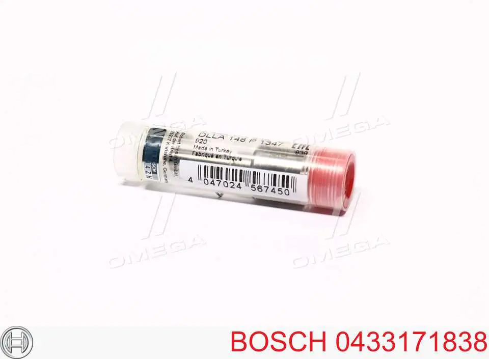 Розпилювач дизельної форсунки 0433171838 Bosch