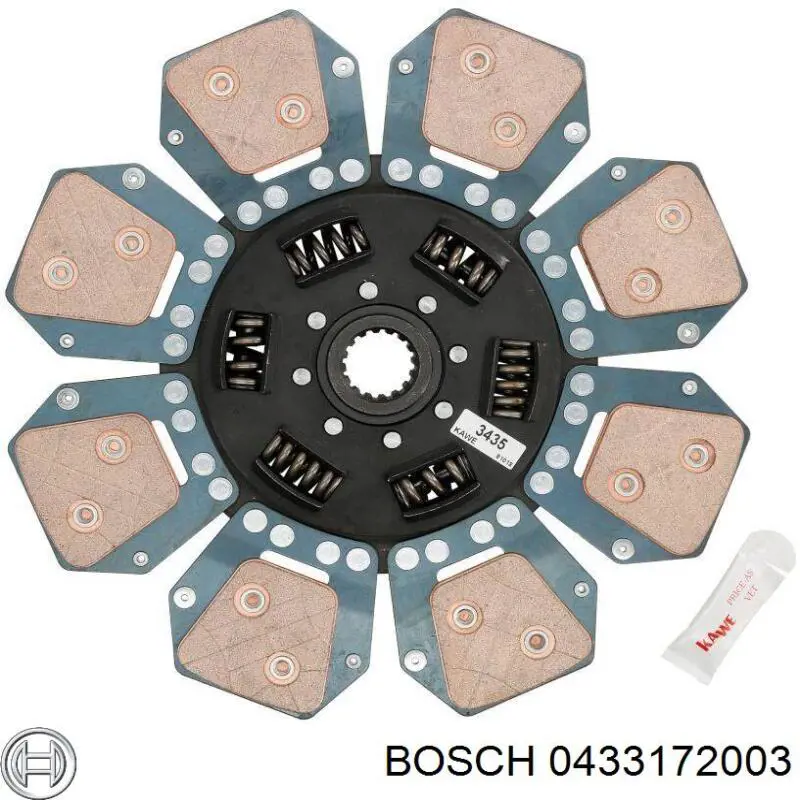 0433172003 Bosch Розпилювач дизельної форсунки