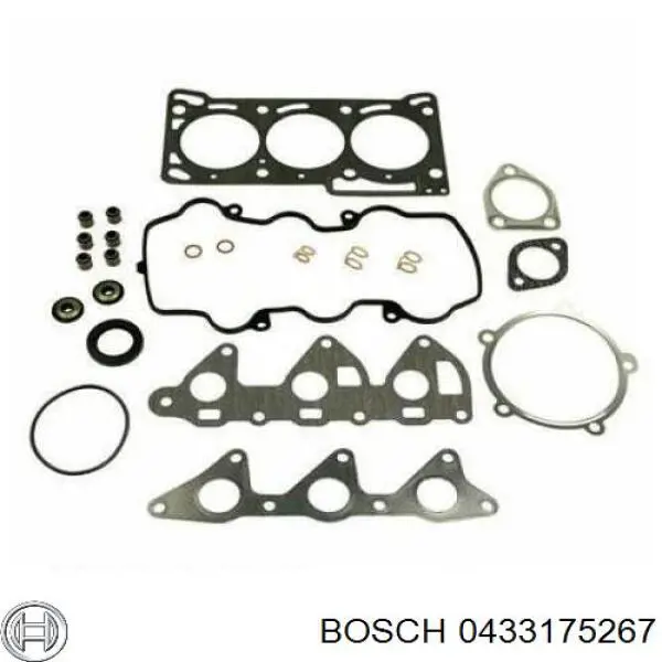 Розпилювач дизельної форсунки 0433175267 Bosch