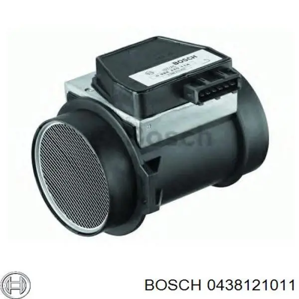 Датчик масової витрати повітря Bosch 0438121011 ціна, від 98.43 USD