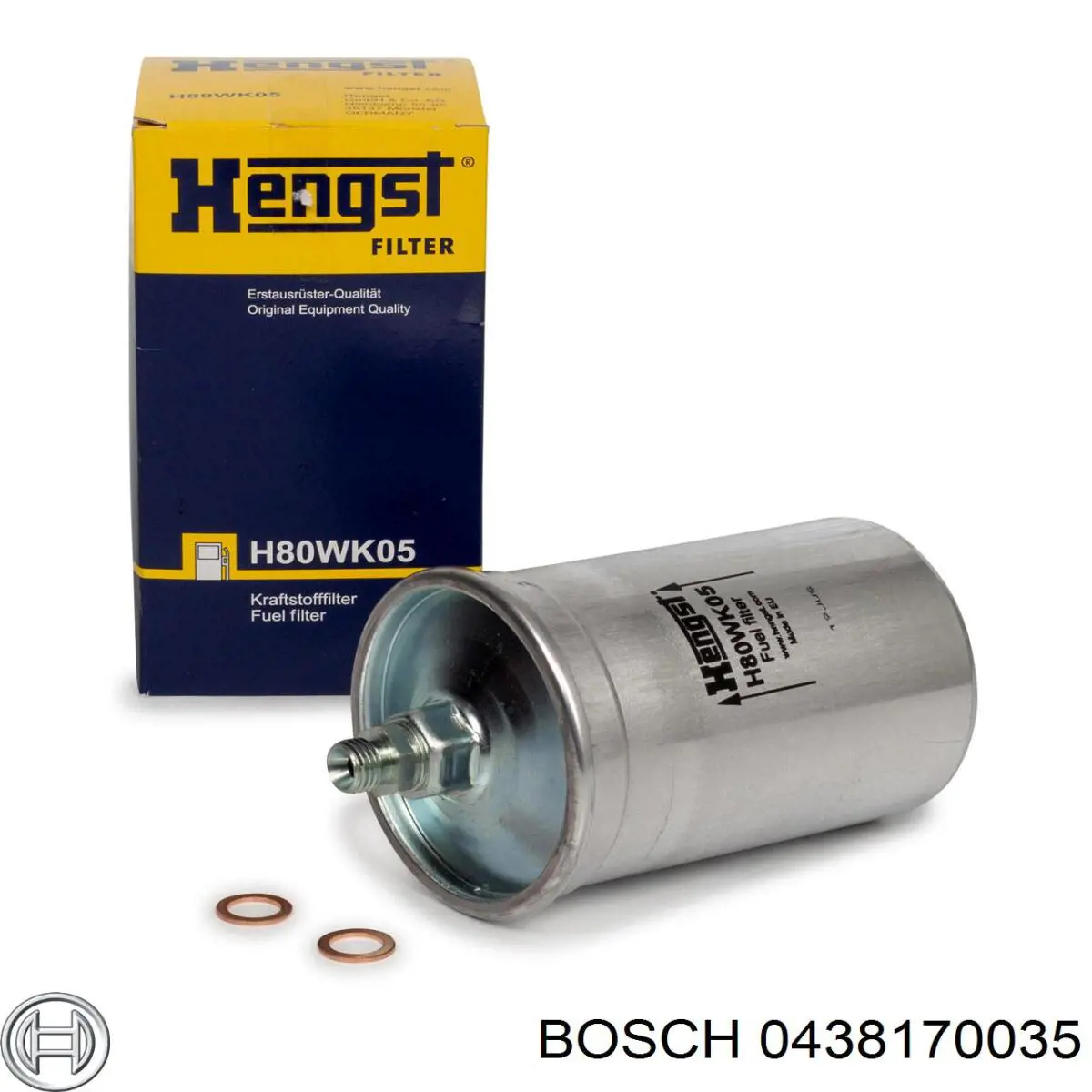 Гідроакумулятор системи живлення 0438170035 Bosch